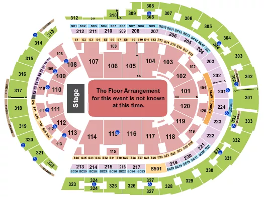 Bridgestone Arena Seating Chart