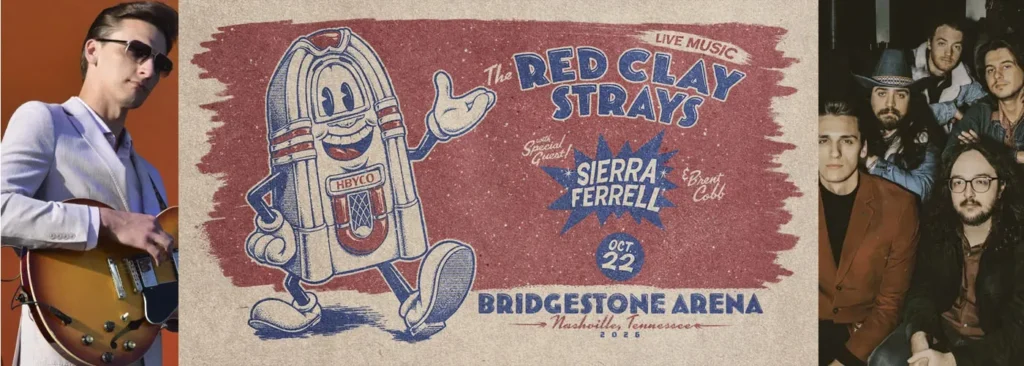 The Red Clay Strays at Bridgestone Arena